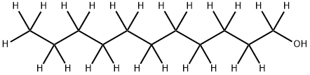 N-ウンデシル-D23アルコール 化学構造式