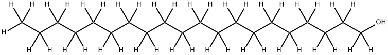 N-エイコサニル-D41アルコール 化学構造式