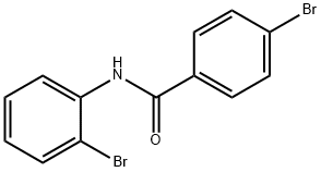 4-bromo-N-(2-bromophenyl)benzamide Structure