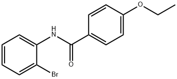N-(2-bromophenyl)-4-ethoxybenzamide 结构式