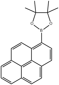 1,3,2-DIOXABOROLANE, 4,4,5,5-TETRAMETHYL-2-(1-PYRENYL)- Struktur