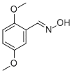 2,5-DIMETHOXYBENZALDEHYDE OXIME 化学構造式