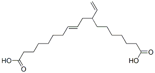 8-乙烯基-10-十八碳烯二酸,34990-46-0,结构式