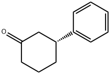 (R)-3-苯基环己酮,34993-51-6,结构式