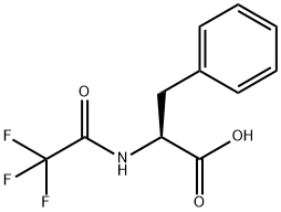 N-三氟乙酰基-L-苯丙氨酸,350-09-4,结构式