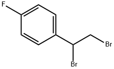 1-(P-FLUOROPHENYL)-1,2-DIBROMOETHANE Structure