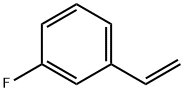 3-氟苯乙烯,350-51-6,结构式
