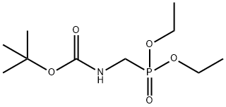 Diethyl (BOC-aminomethyl)phosphonate Struktur