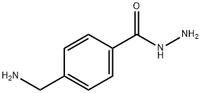 4-(氨基甲基)苯甲酰肼, 35008-93-6, 结构式