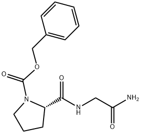 Z-PRO-GLY-NH2 结构式
