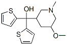 5-Methoxy-1-methyl-α,α-di(2-thienyl)-3-piperidinemethanol|