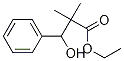 3-羟基-2,2-二甲基-3-苯基丙酸乙酯, 35022-34-5, 结构式