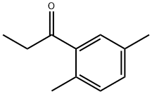 1-(2,5-二甲基苯基)丙-1-酮 结构式
