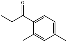 1-(2,4-ジメチルフェニル)プロパン-1-オン 化学構造式