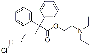 2-DIETHYLAMINOETHYL2,2-DIPHENYLVALERATEHYDROCHLORIDE,35047-67-7,结构式