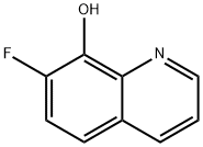 8-Quinolinol,  7-fluoro- Structure