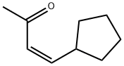 3-Buten-2-one, 4-cyclopentyl-, (3Z)- (9CI) 化学構造式