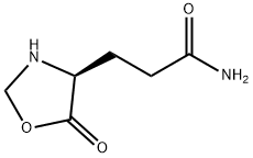4-Oxazolidinepropanamide,5-oxo-,(4S)-(9CI) Struktur