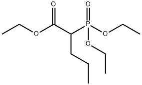 2-膦酰戊酸三乙脂, 35051-49-1, 结构式