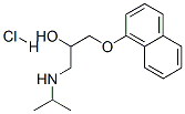 盐酸普萘洛尔, 3506-09-0, 结构式