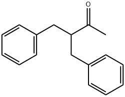 3-苄基-4-苯基-2-丁酮 结构式