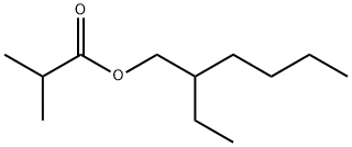 2-ethylhexyl isobutyrate,35061-61-1,结构式