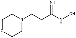 3-(Morpholin-4-yl)propionamidoxime Struktur