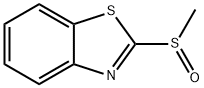 Benzothiazole, 2-(methylsulfinyl)- (7CI,8CI,9CI) 化学構造式