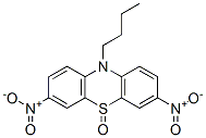 10-Butyl-3,7-dinitro-10H-phenothiazine 5-oxide 结构式