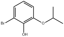 2-BROMO-6-ISOPROPOXYPHENOL 结构式