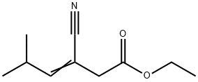 ethyl 3-cyano-5-Methylhex-3-enoate Structure