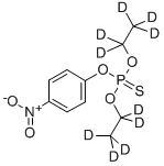 乙基对硫磷-D10, 350820-04-1, 结构式