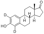 雌酚酮-D2, 350820-16-5, 结构式