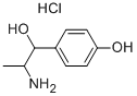 2-(1-Aminoethyl)-4-hydroxybenzyl alcohol hydrochloride Struktur