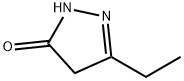 5-乙基-1H-吡唑-3-醇 结构式