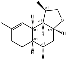 Naphtho[2,1-b]furan,1,2,3a,4,5,5a,6,7,9a,9bdecahydro- 1,5,8-trimethyl- Structure