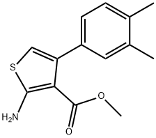 2-AMINO-4-(3,4-DIMETHYLPHENYL)THIOPHENE-3-CARBOXYLIC ACID METHYL ESTER|2-氨基-4-(3,4-二甲基苯基)噻吩-3-羧酸甲酯