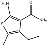 2-아미노-4-에틸-5-메틸티오펜-3-카르복사미드