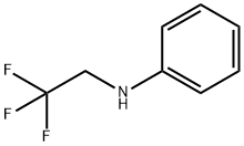 N-(2,2,2-三氟乙基)苯胺 结构式