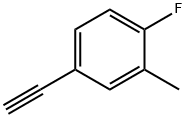 4-ETHYNYL-1-FLUORO-2-METHYLBENZENE  97 Struktur