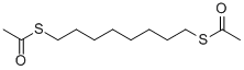 1,8-辛二硫醇二乙酸酯 结构式