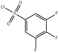 3,4,5-TRIFLUOROBENZENESULFONYL CHLORIDE Struktur