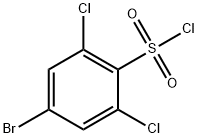 4-Bromo-2,6-dichlorobenzenesulfonyl chloride Structure