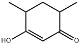 2-Cyclohexen-1-one, 3-hydroxy-4,6-dimethyl- (9CI) Struktur