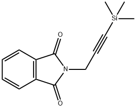 N-[3-(Trimethylsilyl)-2-propynyl]phthalimide Structure