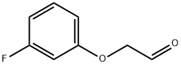 Acetaldehyde, (3-fluorophenoxy)- (9CI) Structure