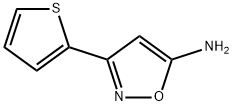 3-THIEN-2-YLISOXAZOL-5-AMINE Struktur