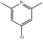 4-クロロ-2,6-ジメチルピリジン 化学構造式