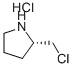 (S)-2-(CHLOROMETHYL)PYRROLIDINE HYDROCHLORIDE Structure