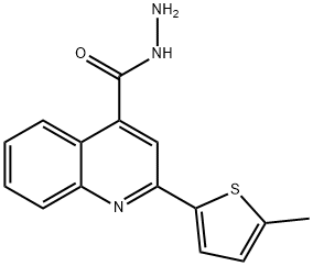 351327-53-2 2-(5-METHYLTHIEN-2-YL)QUINOLINE-4-CARBOHYDRAZIDE